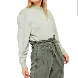 NWT Free People Starry Night Metallic Sweater XS